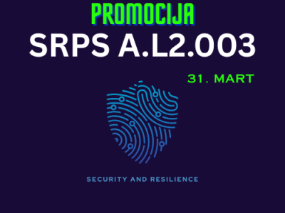 Don't miss the promotion of the SRPS A.L2.003 standard!